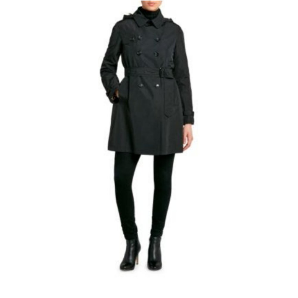 Jane Post - Downtown Double-Breasted Trench Coat